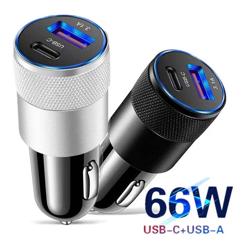 66W USB 차량용 충전기, Type-C 고속 충전, - Fast Ev Charger 리뷰 및 가격