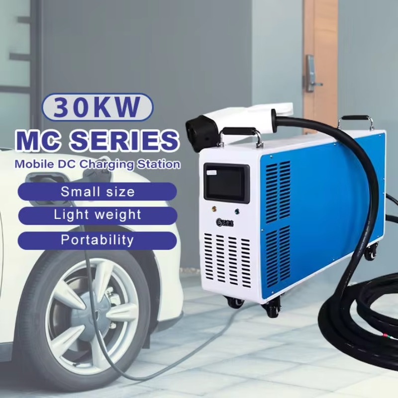 전문가용 380볼트 30KW 이동식 휴대용 CCS2 전 - Portable Ev Charger 리뷰 및 가격